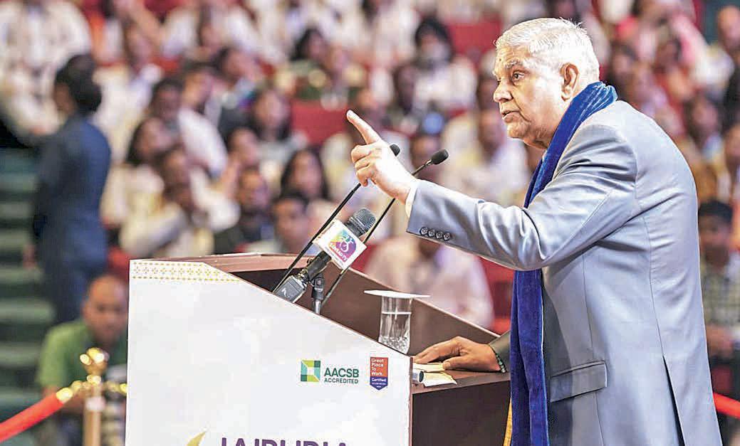 Dhankhar draws similarities between Operation Sindoor and Laden's killing