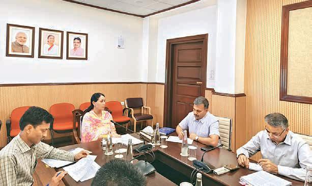 Diya Kumari orders early rollout of adventure tourism, film policies