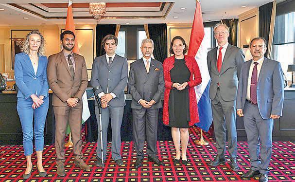 EAM holds talks on India-EU ties
