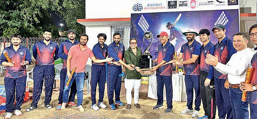 Grand Fusion of Sport and Rajasthan's Heritage Udaipur Mewar clinches victory in Rajputana Cricket League 2025