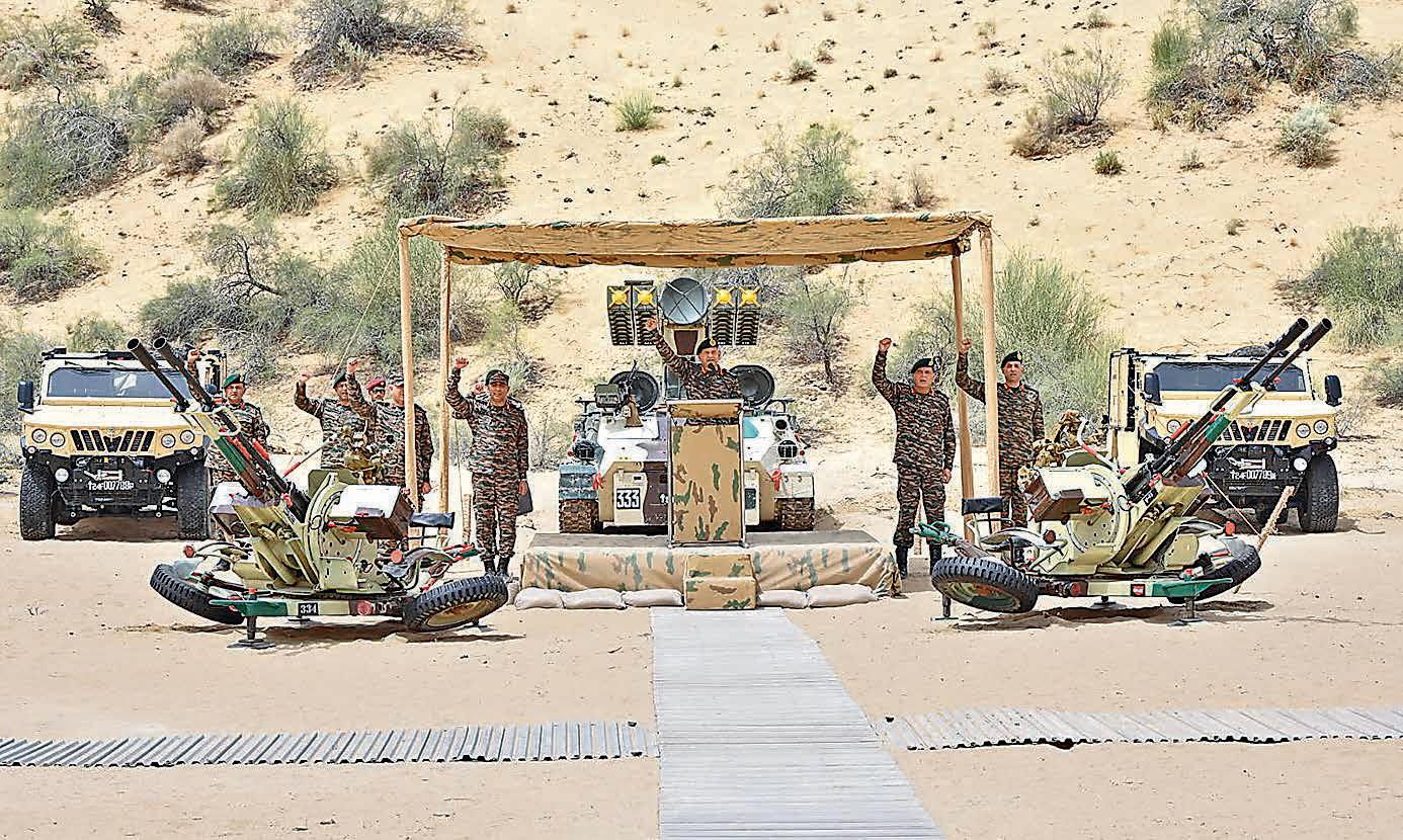 Army, IAF, BSF synergy key to desert security: CDS Chauhan
