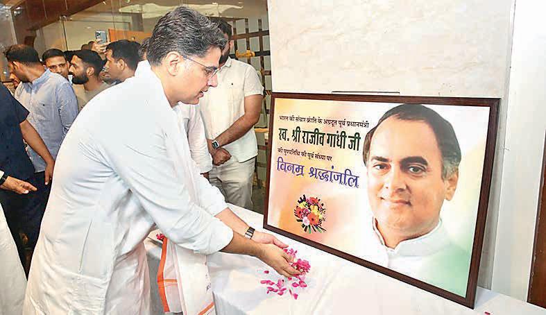 Pilot questions ceasefire, urges PM to fulfill Rajasthan promises