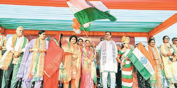 'Tiranga Yatra honours brave soldiers & mothers'