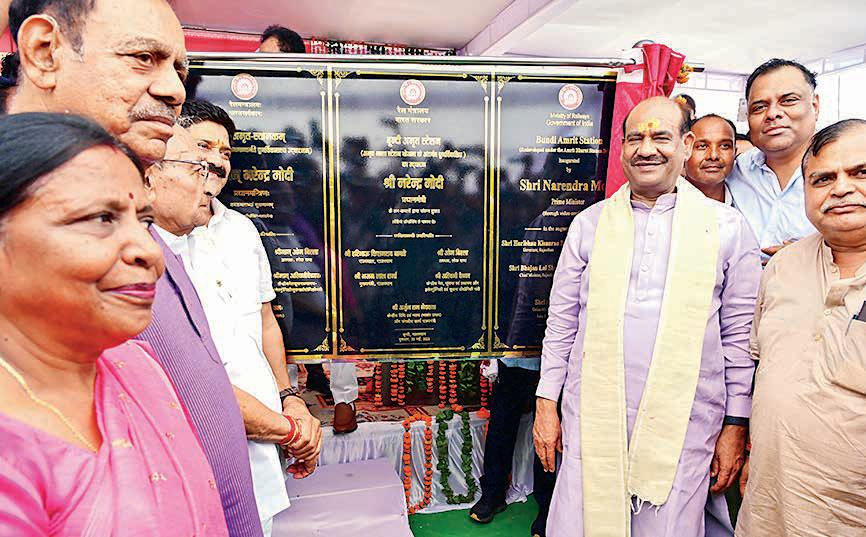 Bundi station reflects new India's heritage and modern growth: Birla