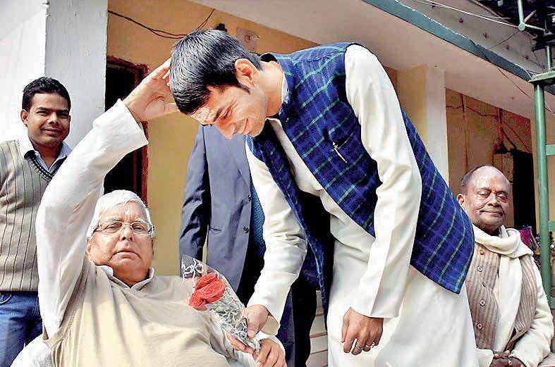 Lalu expels son Tej from RJD and family