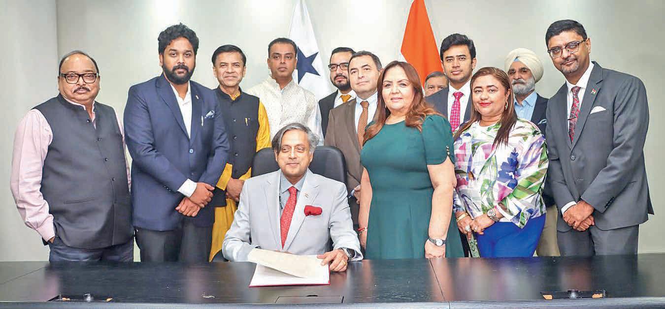 Panama: Shashi Tharoor slams Pak, justifies Operation Sindoor