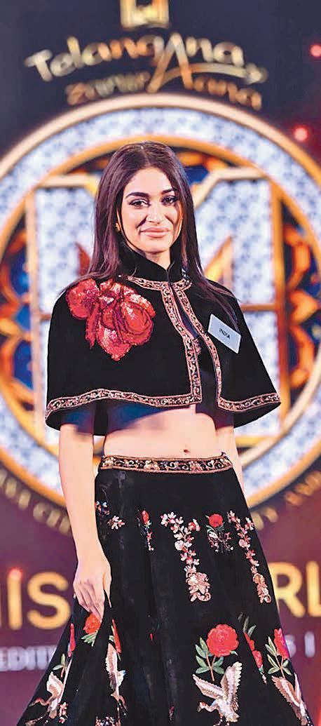 RAJASTHAN'S NANDINI IN MISS WORLD TOP 4