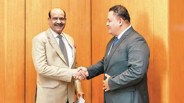 Birla meets Tuvalu's min, discusses strategic ties