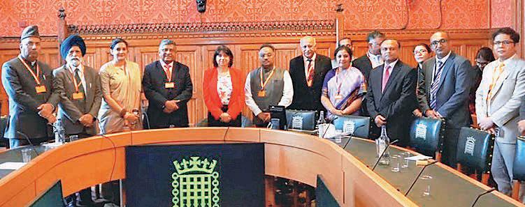 ALL-PARTY INDIAN DELEGATION CONCLUDES ITS VISIT TO UNITED KINGDOM India will never be first to use Nukes: Prasad