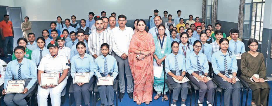 Hope, not despair, leads to success: Diya Kumari uplifts students