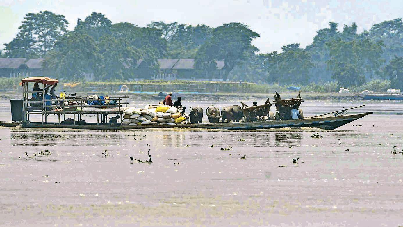 Assam flood situation improves marginally, rivers on receding trend