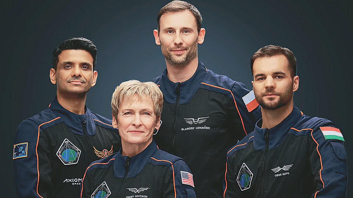 SHUKLA 'PAKSH' IN SPACE
