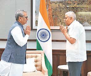 Sikkim Guv meets PM Modi, discusses governance, strategy
