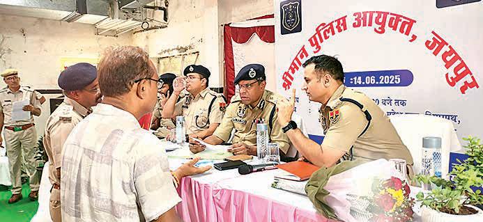 Police Commissioner holds public hearing