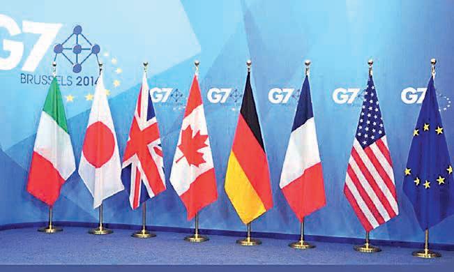 G7 leaders meet in Canada hoping to avoid Trump clash