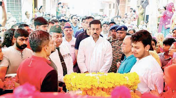 Army veteran pilot who died in Kedarnath helicopter crash cremated in Jaipur