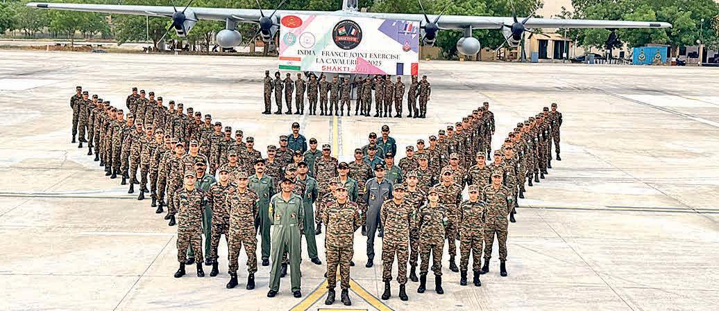 Indian Army contingent departs for France to take part in exercise Shakti