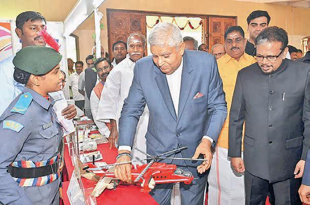 DHANKHAR SPEAKS 'India can't afford to be divided over languages'