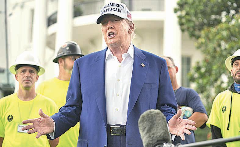 I didn't do it, but helped: Trump changes tune on India-Pak ceasefire
