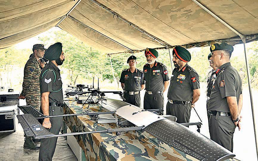 Lt Gen Singh reviews preparedness at Fazilka, Abohar, and Faridkot bases