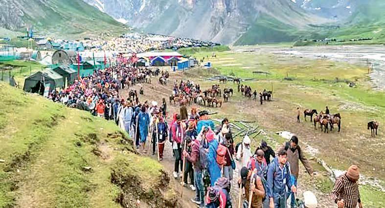 CRPF's sanitisation op around Jammu base camp of Amarnath Yatra