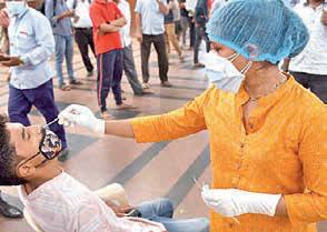 India's Covid cases below 6,000; three deaths in past 24 hrs
