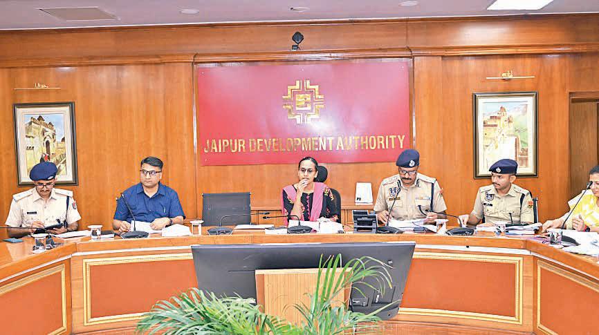 JDC Anandhi led meet charts traffic reforms for Jaipur