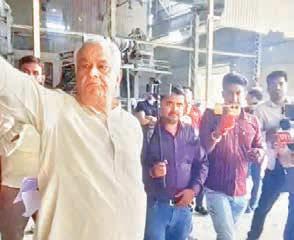 Meena continues raids in Udaipur, targets multiple factories in Khemli