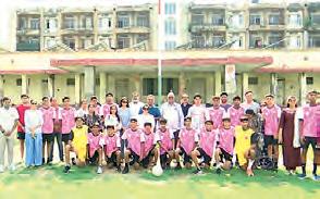 Jaipur team leaves for Sikar to participate in Raj State Junior Boys Football C'ship
