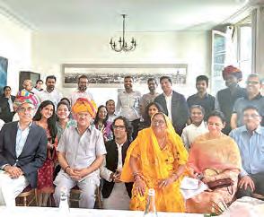 Devnani urges Rajasthan diaspora in France to stay connected to their roots