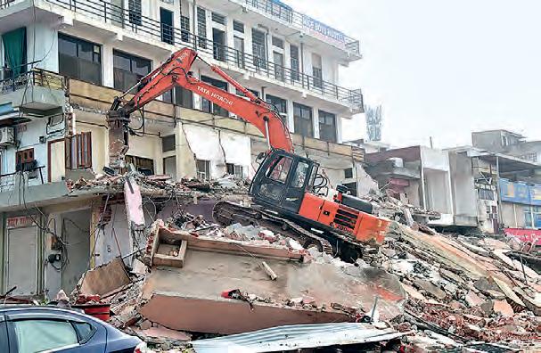 Encroachments on Kalwar road cleared by JDA under HC orders
