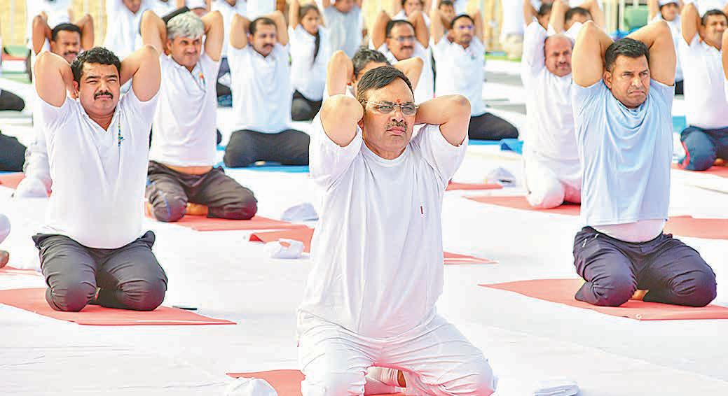 Yoga, Vande Ganga drives reflect CM's strong vision