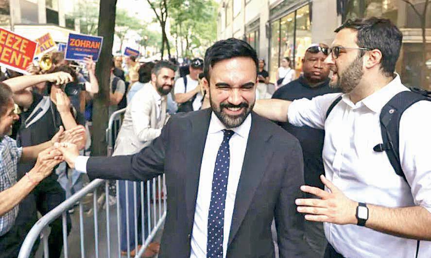 Indian-American Mamdani Wins NYC Primary
