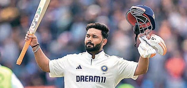 Rishabh Pant reaches career-high 7th in ICC Test rankings