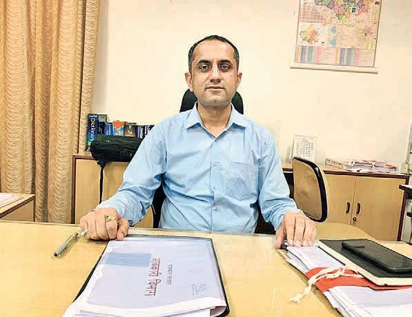 An IAS officer assigned 13 key depts from Jaipur to Delhi