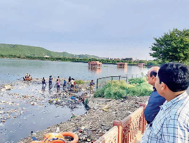 JMCH launches Jal Mahal cleanliness drive