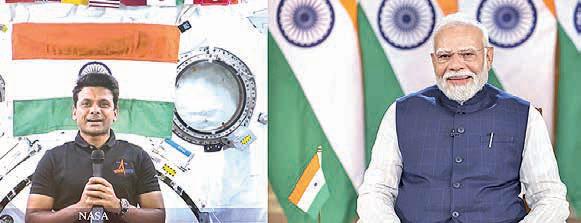 Farthest from India but closest to our hearts, PM Modi dials Shubhanshu