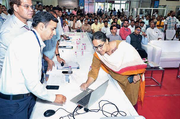 JDC Anandhi conducts lottery for Ganga, Yamuna, Saraswati Vihar