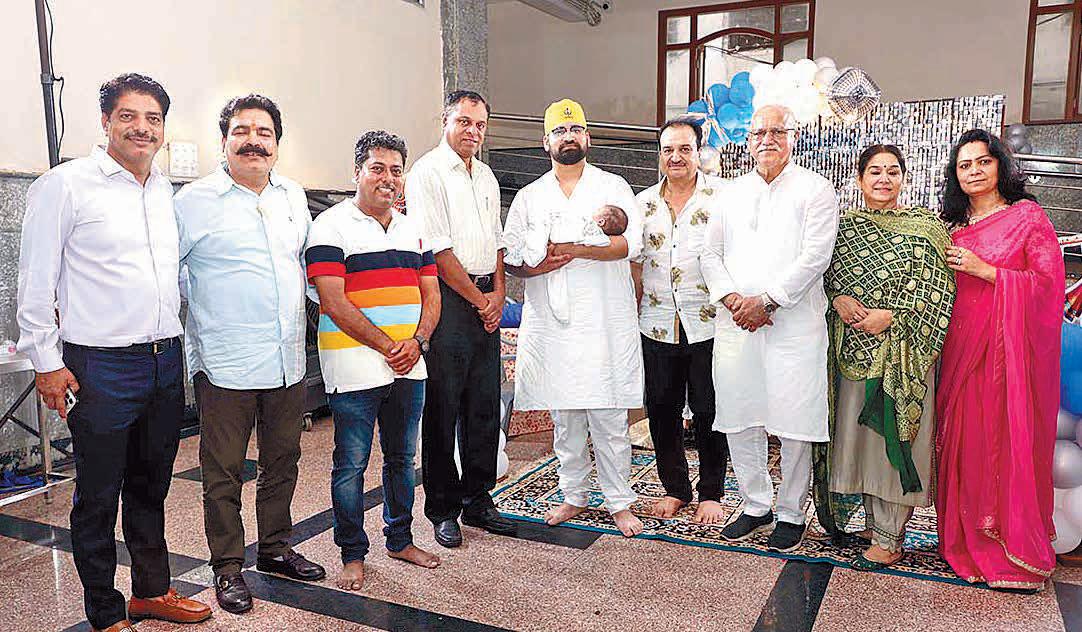 Family's Divine Celebration