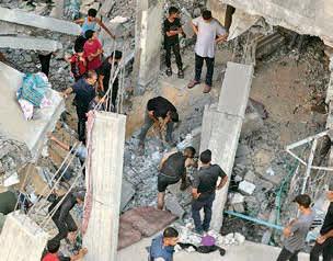40 Palestinians die in Gaza amid Netanyahu and Trump ceasefire talks