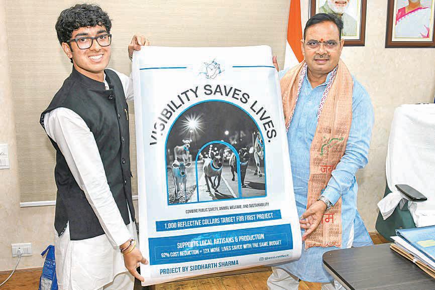 Govt backs Jpr student’s ‘eco collars