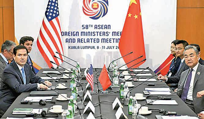 Marco Rubio, Wang Yi meet amid rising trade tensions