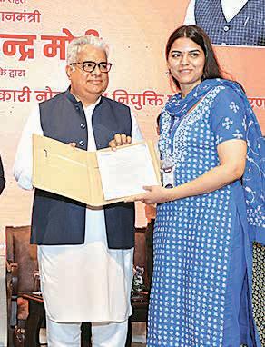 51,000 JOB LETTERS DISTRIBUTED Union ministers hail transparency, youth power at Rozgar Mela across Rajasthan