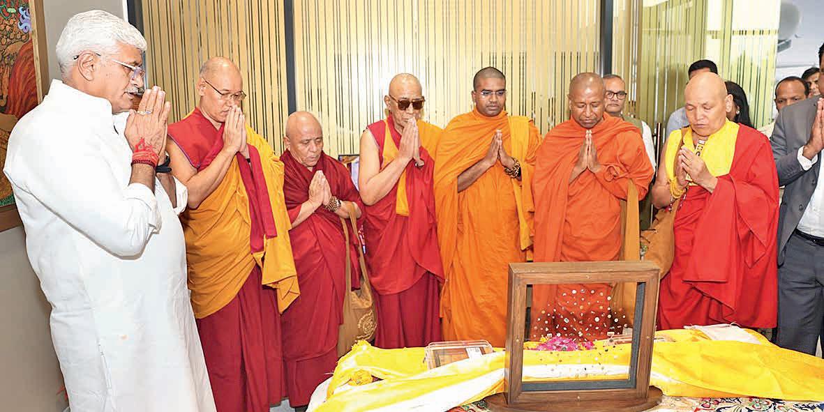 BUDDHA RELICS RETURN TO INDIA AFTER 127 YEARS: PM