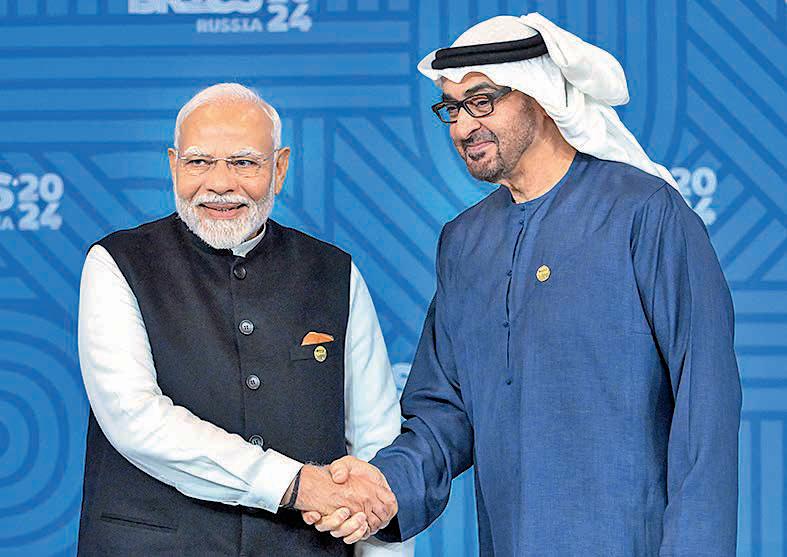 Modi, UAE President stress on deepening bilateral ties