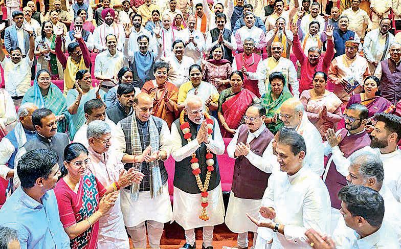 'Why stop those digging own graves?': PM Modi to NDA MPs in Parl meet