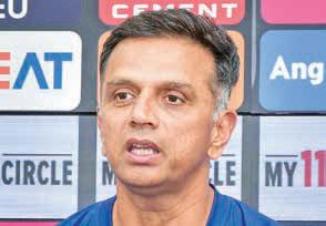 Dravid steps down as head coach of RR