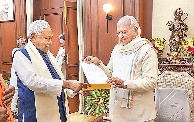 Nitish poised to be sworn in again as Bihar CM on Nov 20