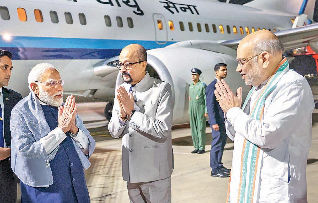 PM Modi chairs 60th All India Conf of DGPs and IGPs in Raipur