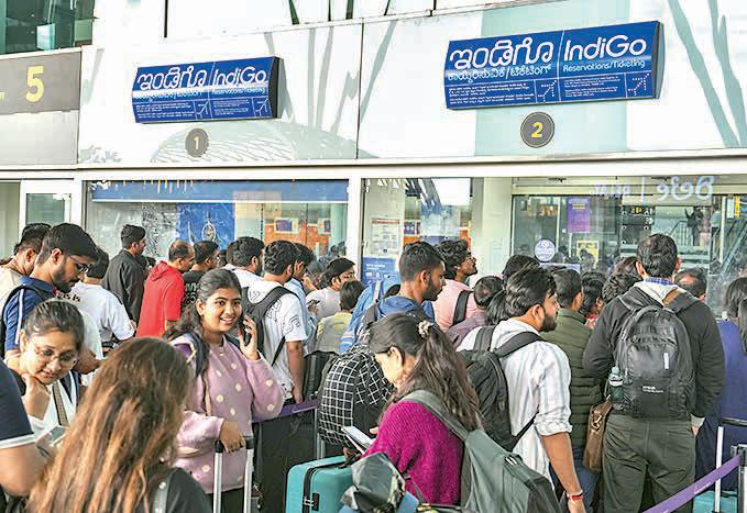 A record for 20-yr-old airline: 550 IndiGo flights cancelled